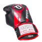 Booster Leather Boxing Gloves Pro Range BGL 1 V3 Black Red Foil