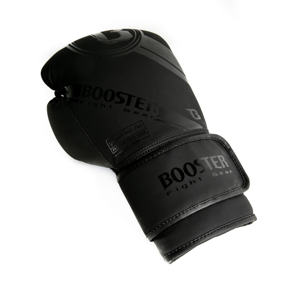 Booster Leather Boxing Gloves, BG PREMIUM STRIKER 3 BLACK