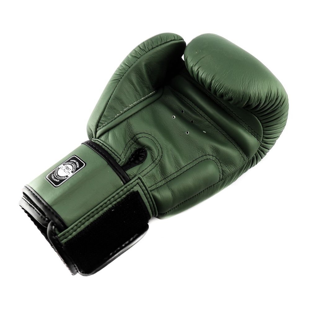 Twins Special Leather Boxing Gloves BGVL 3 MILITAIRY