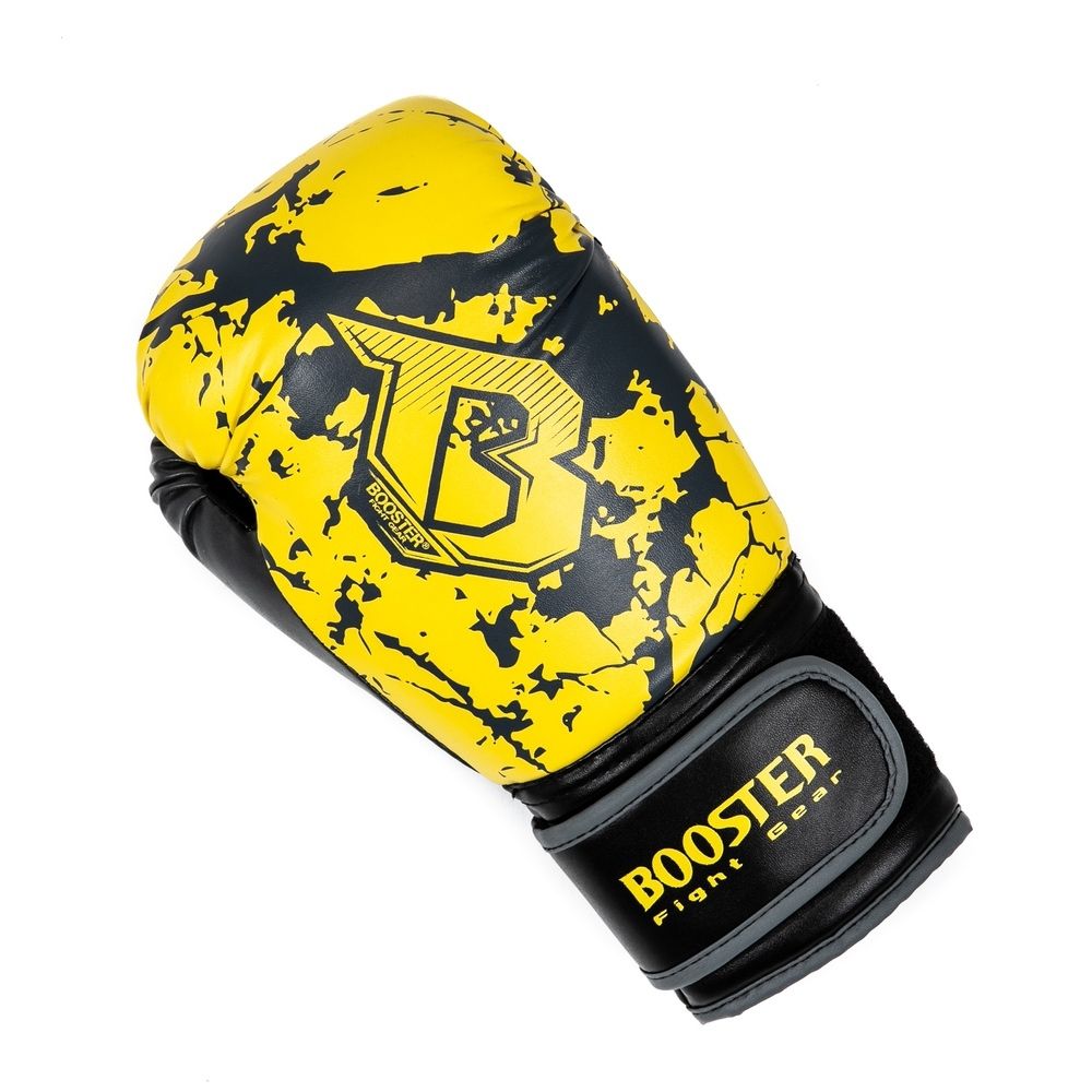 Booster Leather Kids Boxing Gloves BG Youth Marble YELLOW