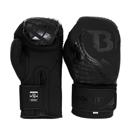 Booster Leather Boxing Gloves CUBE GLOVE BLACK