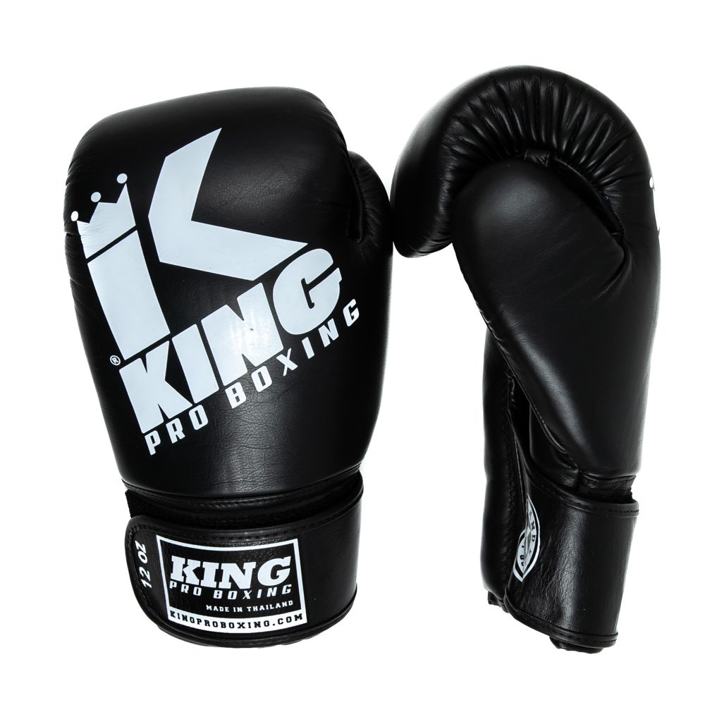 King Leather Boxing Gloves KPB BG MASTER BLACK