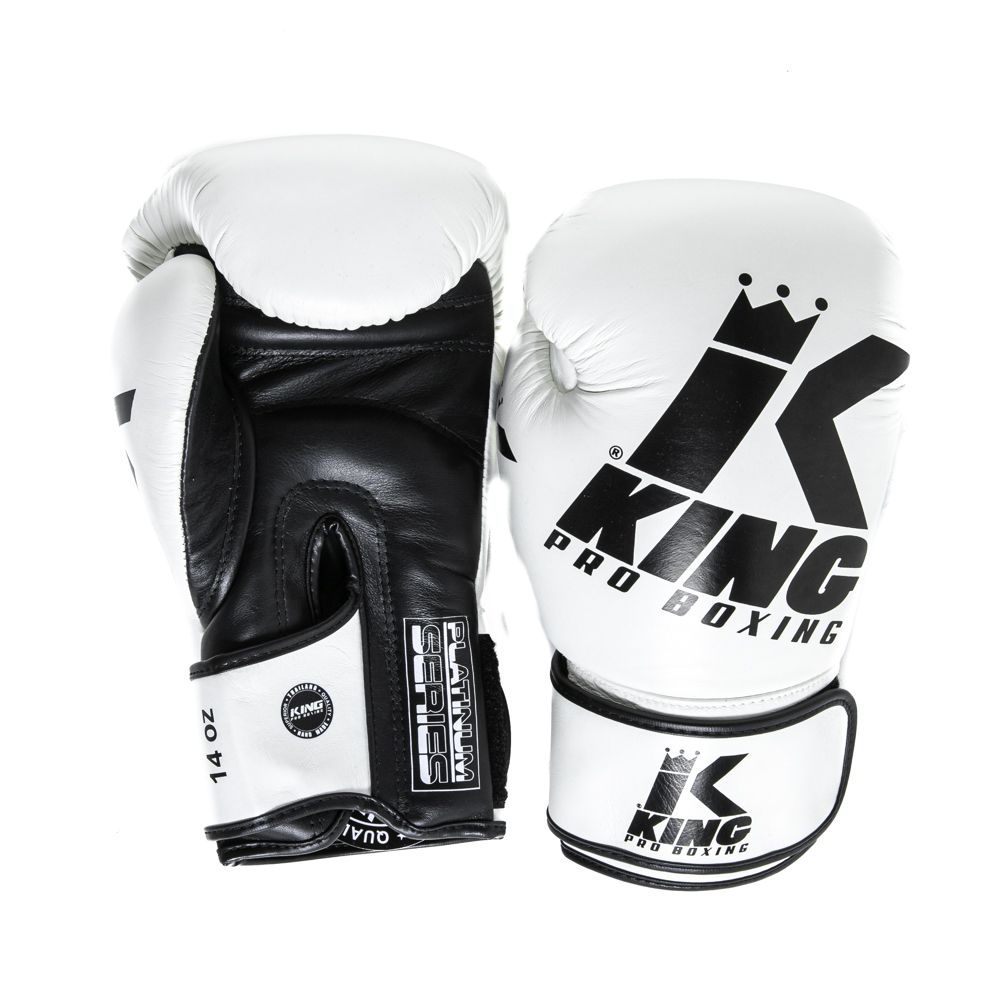 King Leather Kids Boxing Gloves KPB/BG WHITE