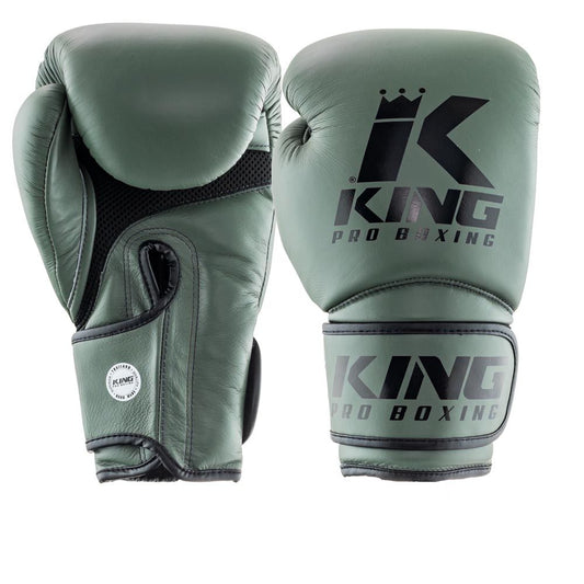KIng Leather Boxing Gloves KPB/BG STAR MESH 4 MILITARI